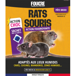 Raticide souricide pâte...