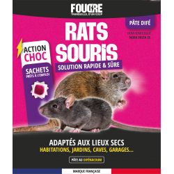 Pâte raticide & souricide