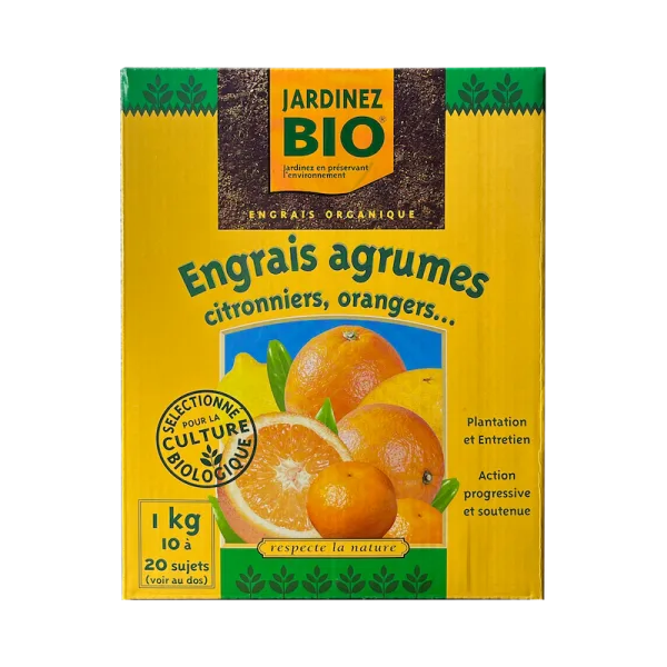 Engrais Agrumes citronniers, orangers…