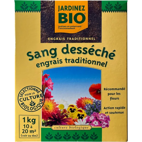 Sang desséché engrais traditionnel