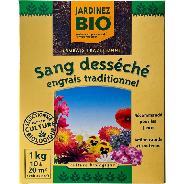 Sang desséché engrais traditionnel - engrais Sanrival