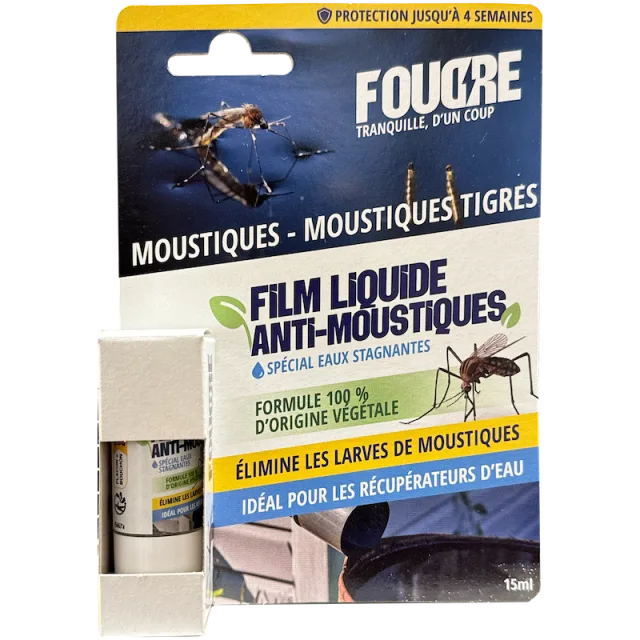 Conditionnement de Film liquide larvicide 15 ml FOUDRE