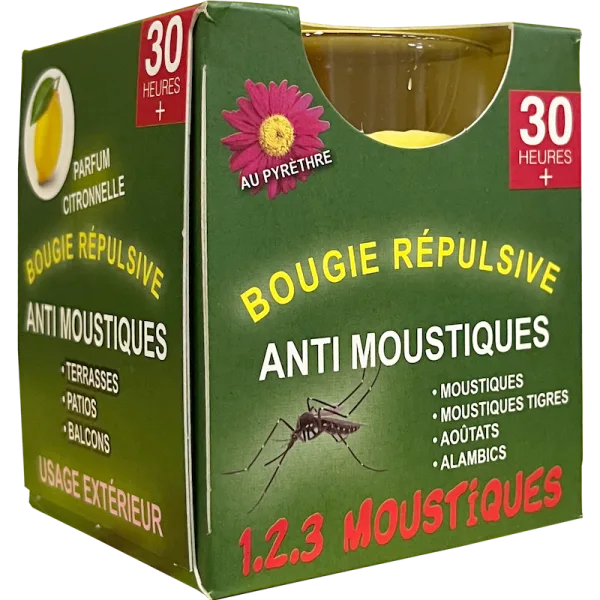 Bougie anti-moustiques