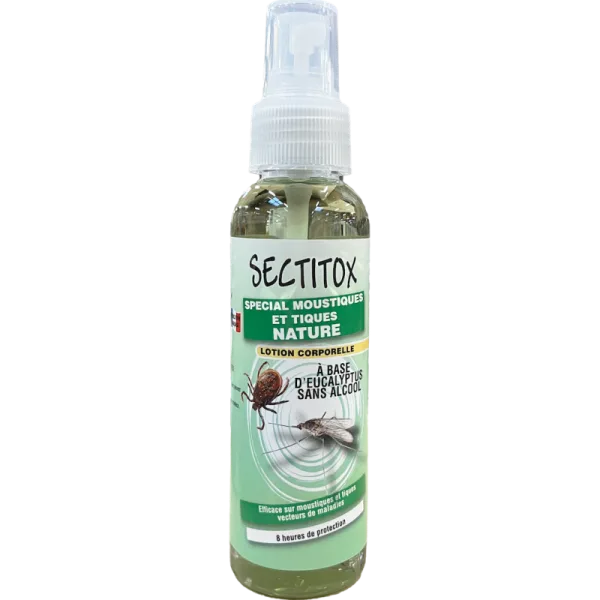 Lotion en spray anti-moustiques et tiques 100 mL