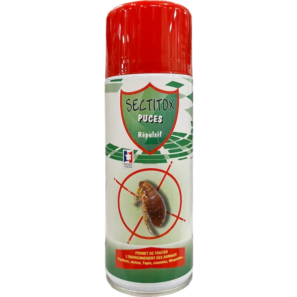 Spray répulsif puces 400 mL