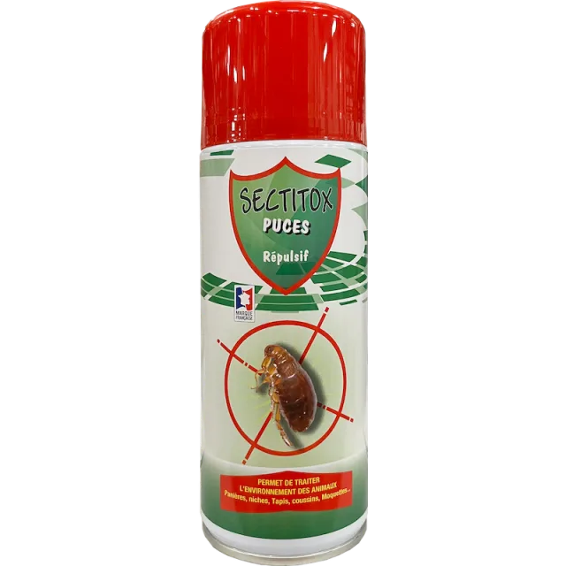 Spray répulsif puces 400 mL