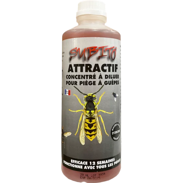 Attractif concentré pour pièges à guêpes 500 ml