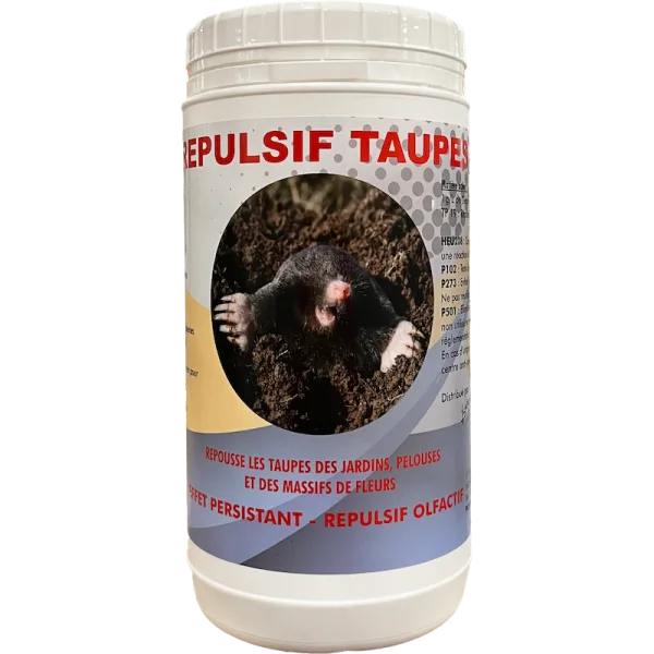 Répulsif à taupes en granulés 1 kg