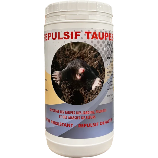 Conditionnement de Répulsif à taupes en granulés 1 kg