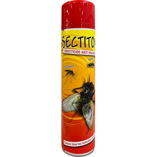 Conditionnement de Spray anti-volants 600 ml