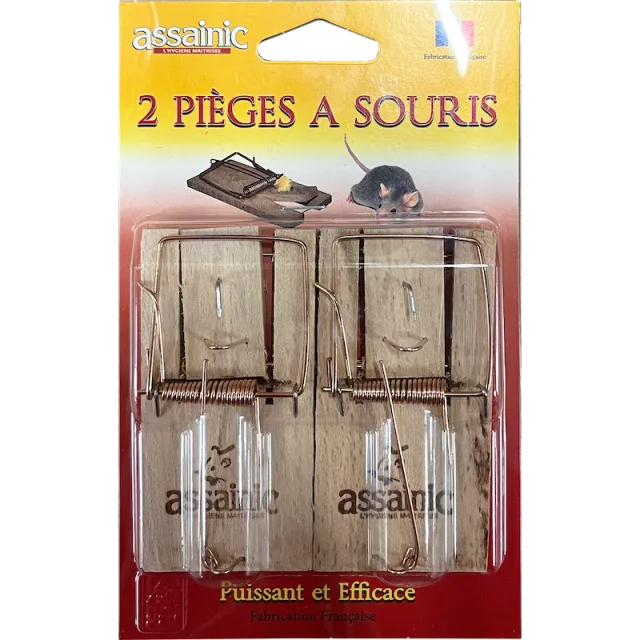 Tapettes à souris x2