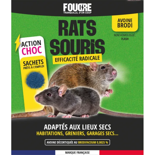 Avoine rats & souris FOUDRE 150 g