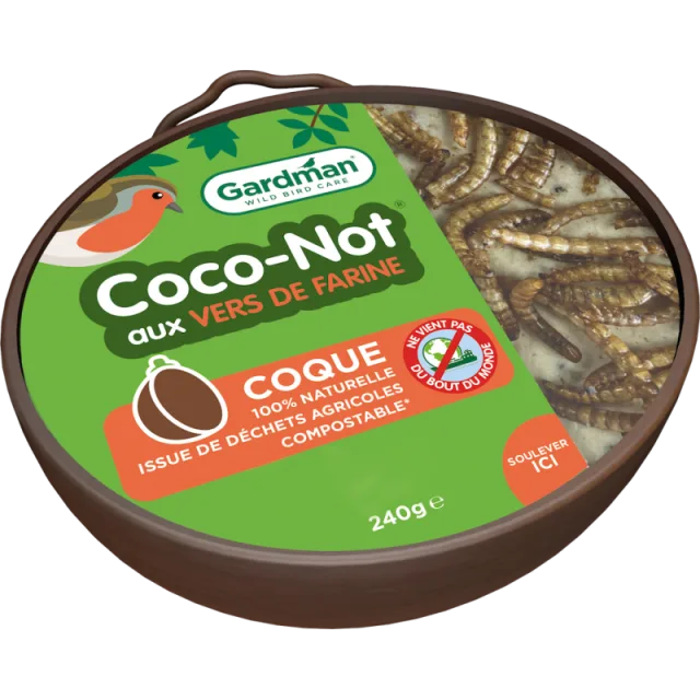 Coco-not aux vers de farine 400g
