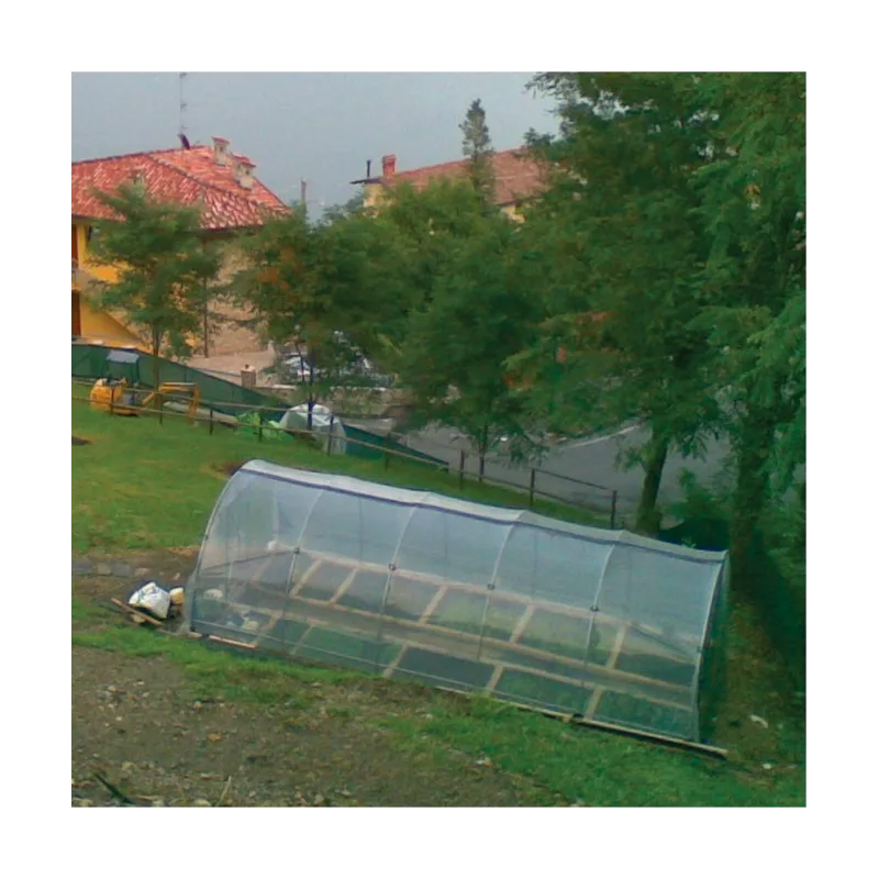 Serre de jardin tunnel maraîchère 54 m² - serre tunnel Sanrival