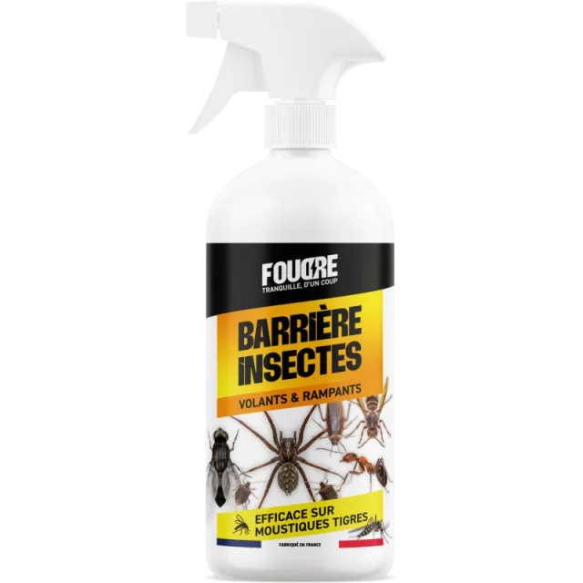 Conditionnement de Barrière insectes volants & rampants FOUDRE