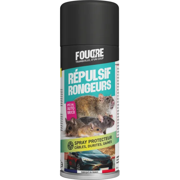 Spray répulsif rongeurs FOUDRE 500 ml