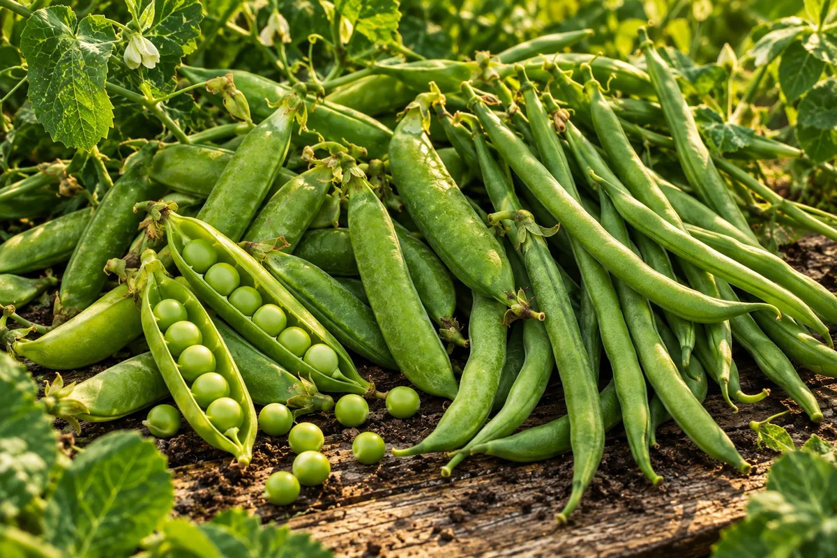 Graines de pois et haricots : photo d’illustration