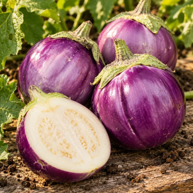 Aubergine violetta di firenze : photo d’illustration