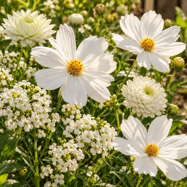 Bouquet de fleuriste blanc : photo d’illustration