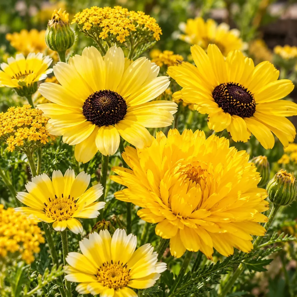 Bouquet de fleuriste jaune : photo d’illustration
