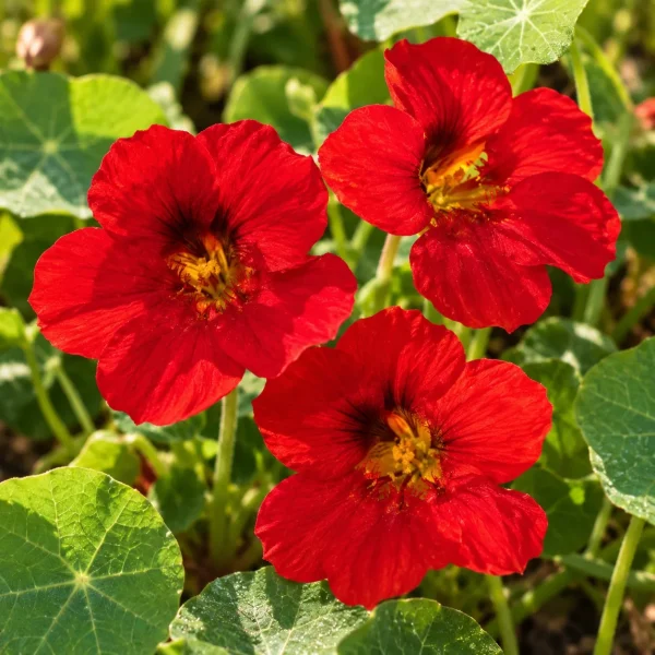 Capucine rouge Impératrice des Indes
