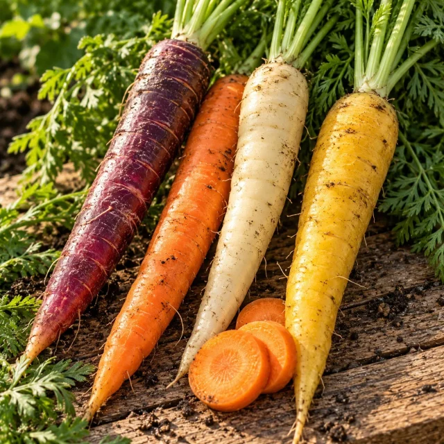 Carottes en mélange : photo d’illustration