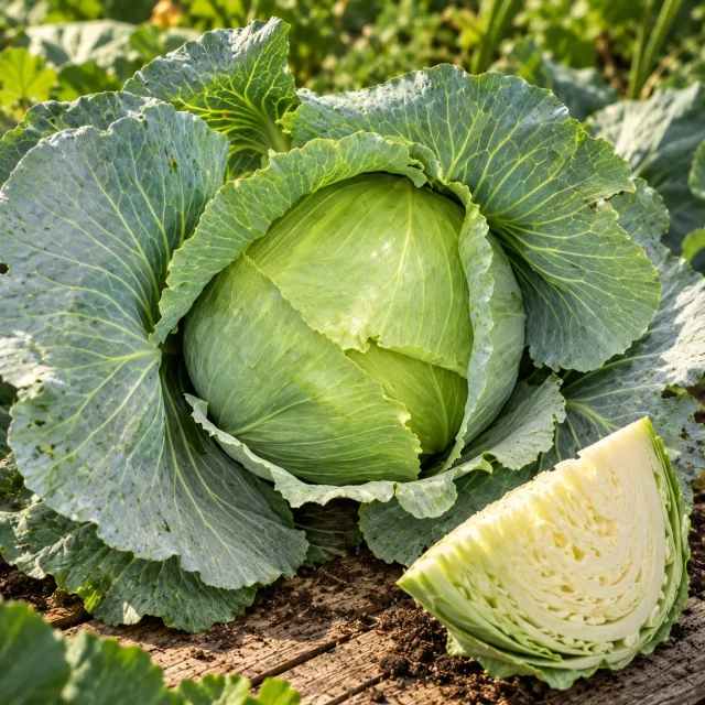 Chou cabus Quintal d’Alsace : photo d’illustration