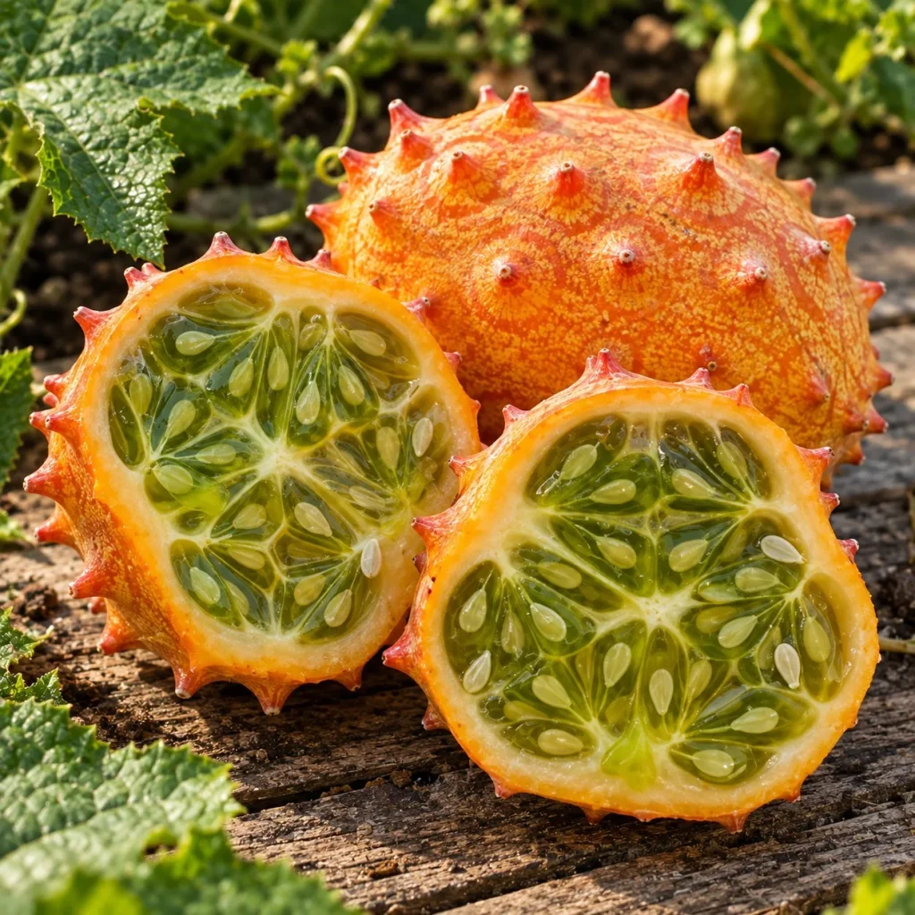 Concombre Cornu Afrique Kiwano : photo d’illustration