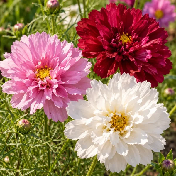 Cosmos Double Click varié