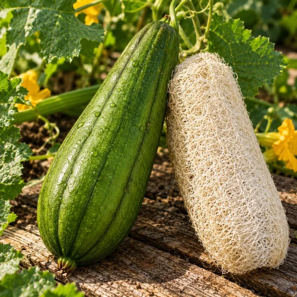 Courge éponge Luffa