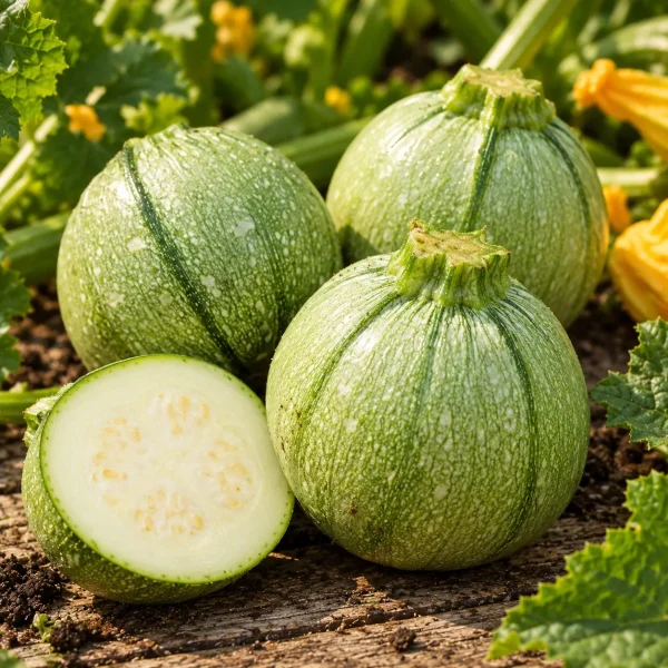 Courgette de Nice à fruit rond