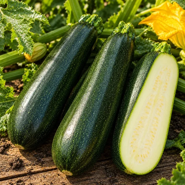Courgette noire maraichère