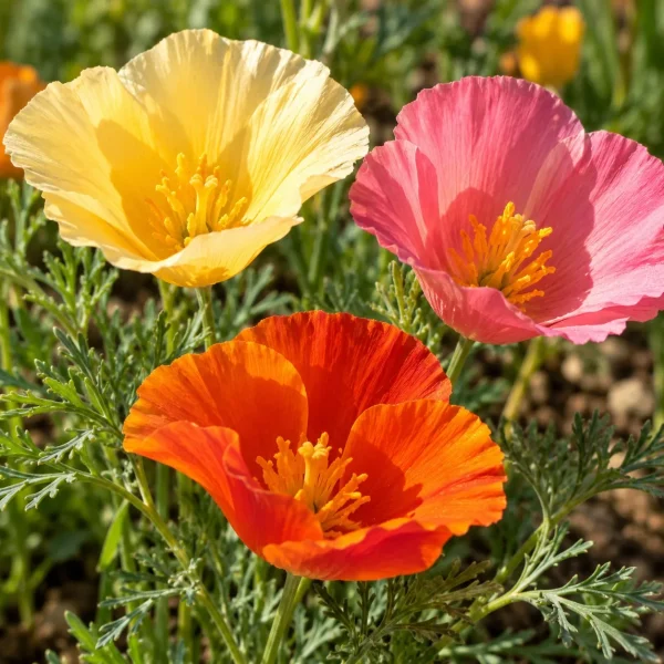Eschscholtzia de Californie varié