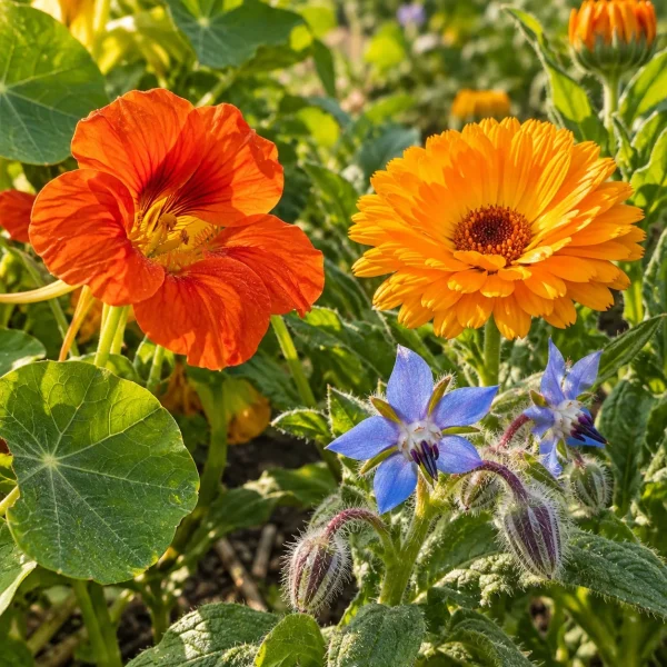 Fleurs comestibles Bio