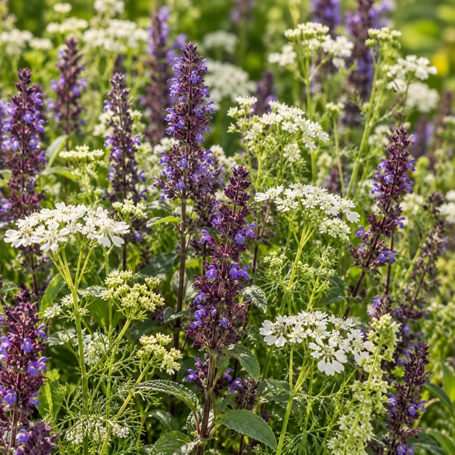 Fleurs en mélange anti-moustiques XXL : photo d’illustration