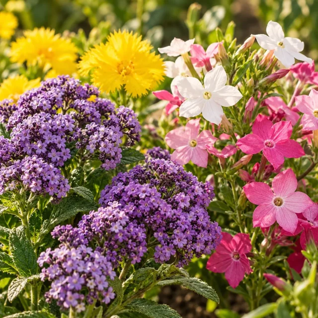 Fleurs en mélange Mille senteurs : photo d’illustration