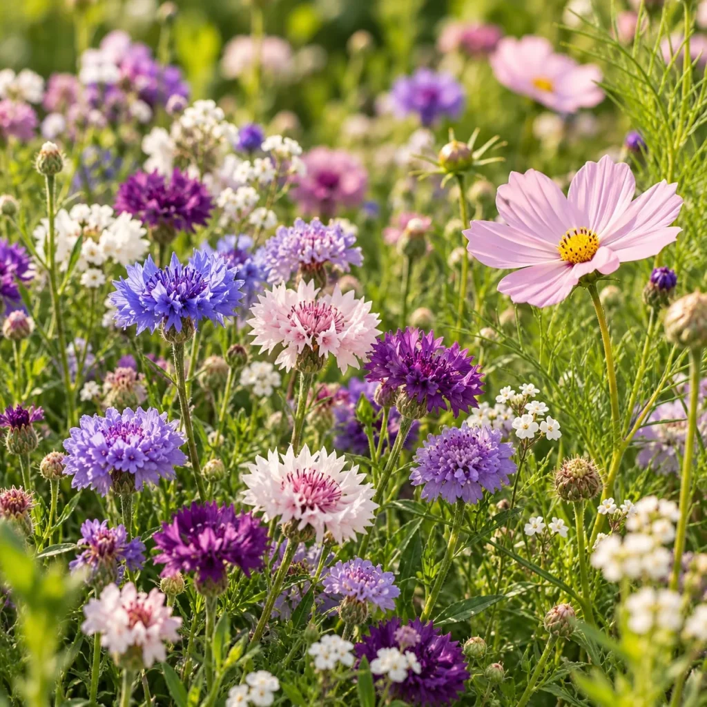 Fleurs en mélange pour papillons : photo d’illustration