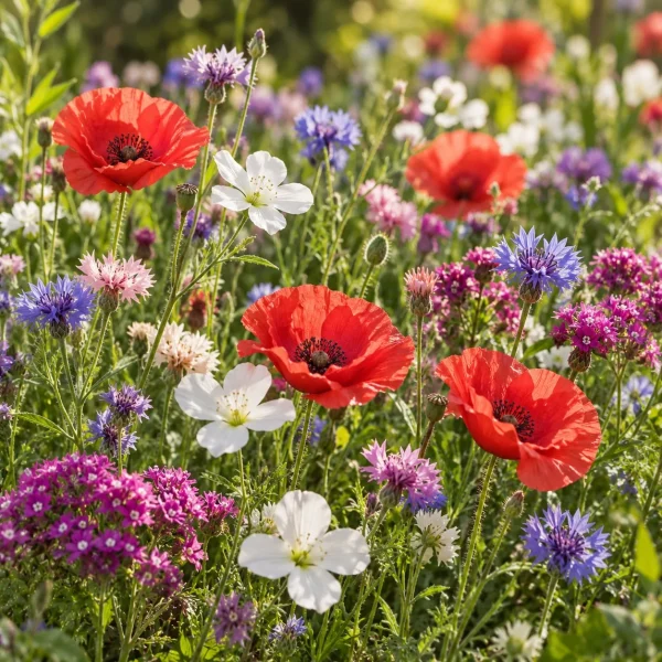 Fleurs en mélange spécial terrain ombragé