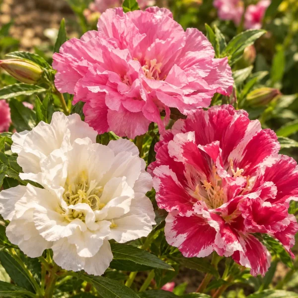 Godetia double à fleurs d’azalée