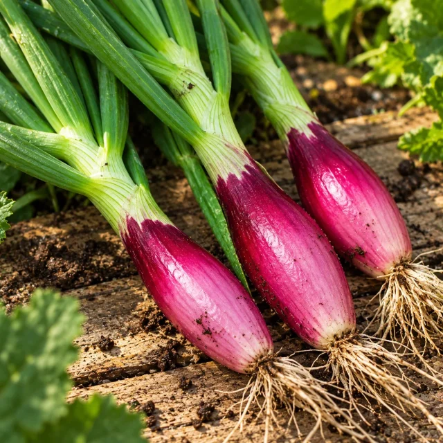 Ciboule commune Rouge : photo d’illustration