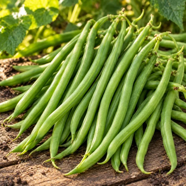 Haricot Aiguillon nain à filet sans fil Bio