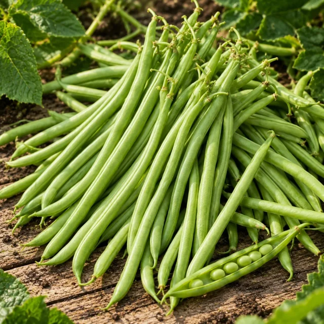 Haricot Argus nain mangetout sans fil Bio : photo d’illustration