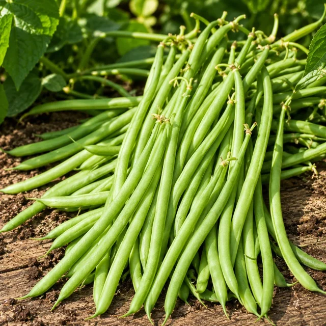Haricot Carrousel nain mangetout : photo d’illustration
