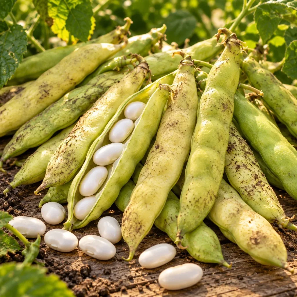 Haricot Pactol nain à écosser : photo d’illustration