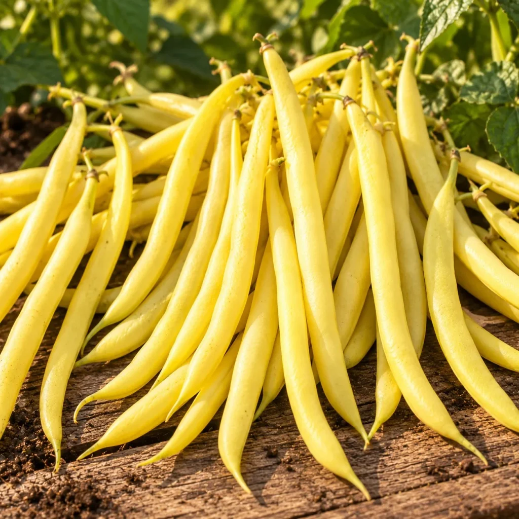 Haricot Roi des Beurres nain mangetout : photo d’illustration