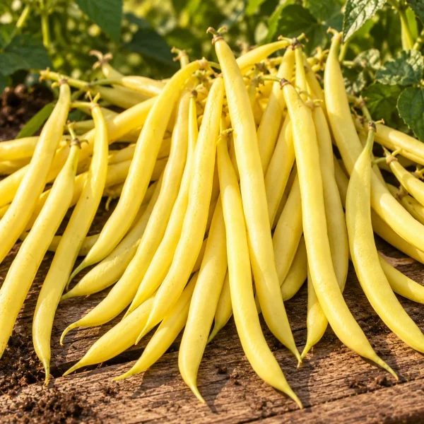 Haricot Roi des Beurres nain mangetout