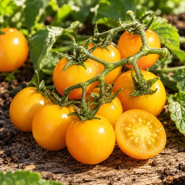Tomate cerise gold nugget