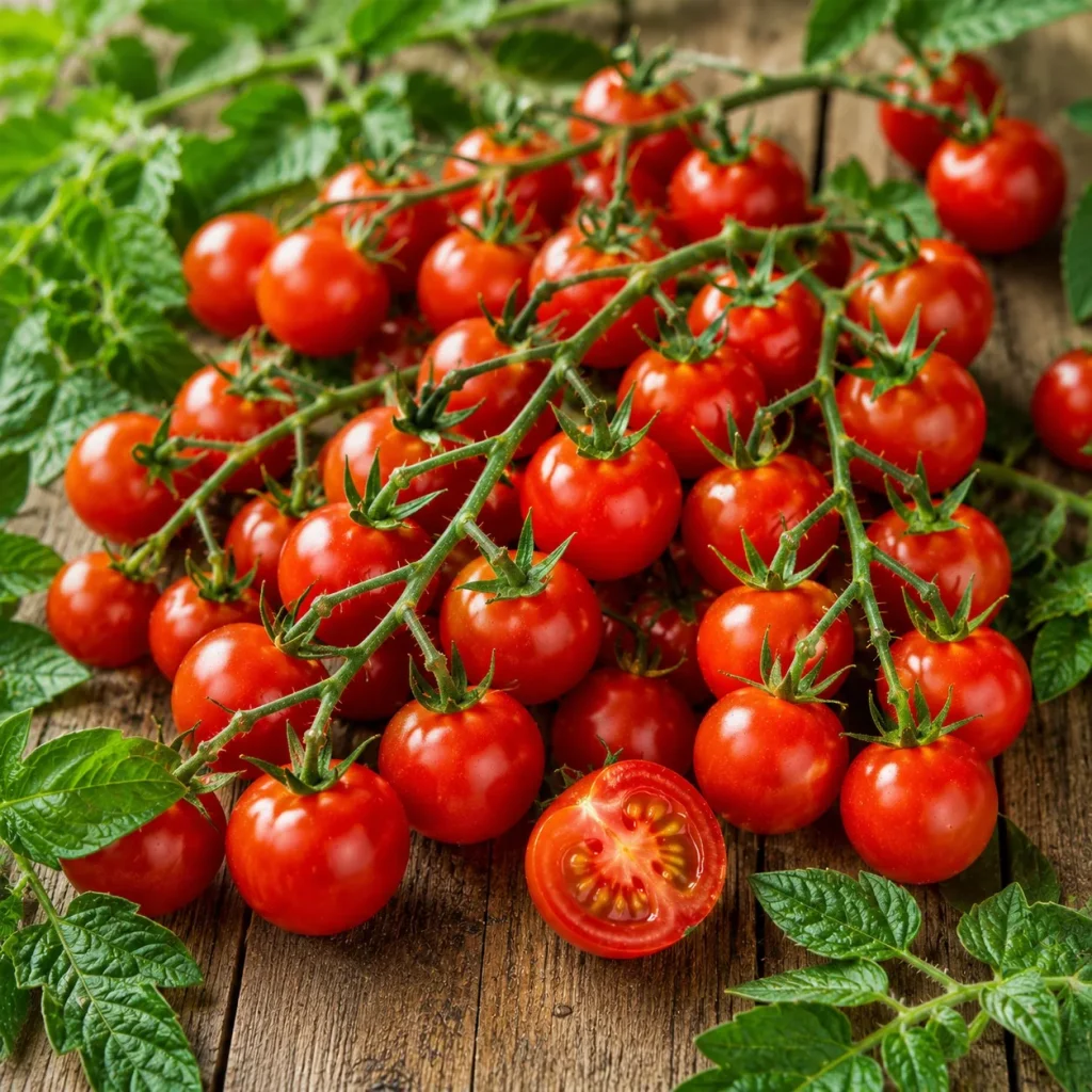 Tomate cerise pour enfants : photo d’illustration