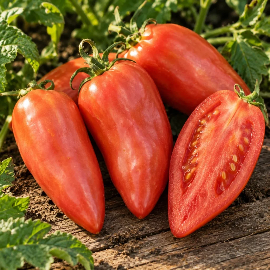 Tomate cornue des Andes Bio : photo d’illustration