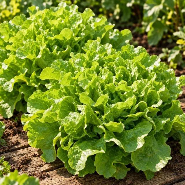 Laitue Feuille de Chêne Verte Kyrio : photo d’illustration